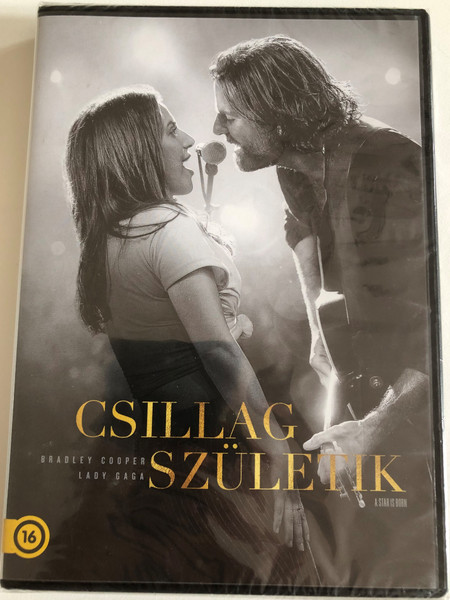 Csillag születik  Bradley Cooper, Lady Gaga  A Star is Born  DVD Video (5996514051520)