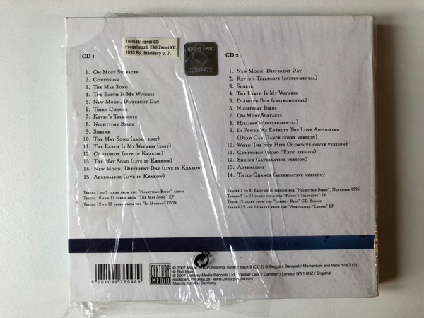 The Gathering – Nighttime Birds / Limited Deluxe Edition / 2-CD with a total of 29 tracks; All tracks digitally Re-Mastered; New Layouts; 28-page special booklet / Century Media 2x Audio CD 2007 / 77694-8