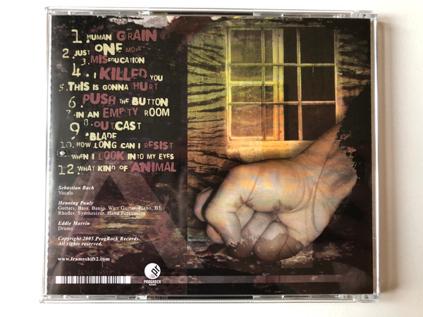 frame•shift – An Absence Of Empathy / ProgRock Records Audio CD 2005 / SPV-452022