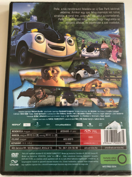 PELLE - AXIS RENDÖRAUTÓ AKCIÓBAN  ROBERT STOLTENBERG, PERNILLE SØRENSEN, GARD EIDSVOLD, BJØRN SUNDQUIST, HEGE SCHØYEN, LENE KONGSVIK JOHANSEN  ads  DVD Video (5996471000975)