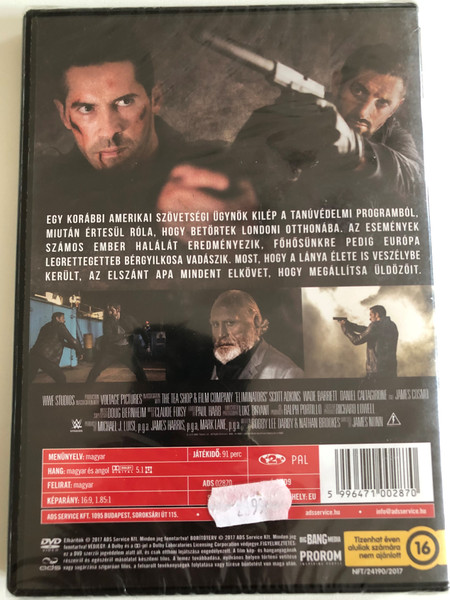 ELHARITOK - ELIMINATORS  A HÁBORÚ ELKEZDŐDÖTT  SCOTT ADKINS, WADE BARRETT  ads  DVD Video (5996471002870)