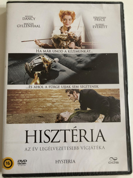 HISZTÉRIA - Hysteria 2011 - AZ ÉV LEGÉLVEZETESEBB VÍGJÁTÉKA / HUGH DANCY MAGGIE GYLLENHAAL / JONATHAN PRYCE / RUPERT EVERETT  / ADS 76627 / DVD Video
