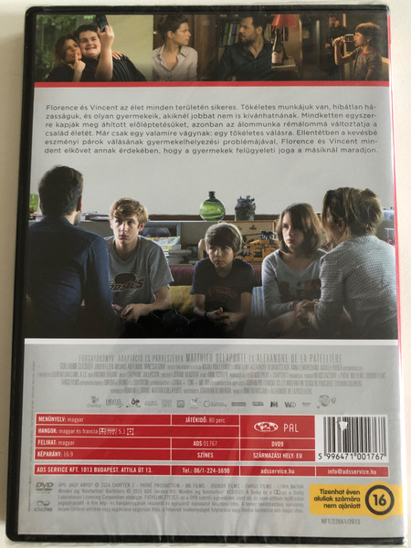 APU VAGY ANYU  MARTIN BOURBOULON FILMJE  MARINA FOIS, LAURENT LAFITTE  KI NEVEL A VÉGÉN  DIMITRI RASSAM BEMUTATJA  DVD Video (5996471001767)