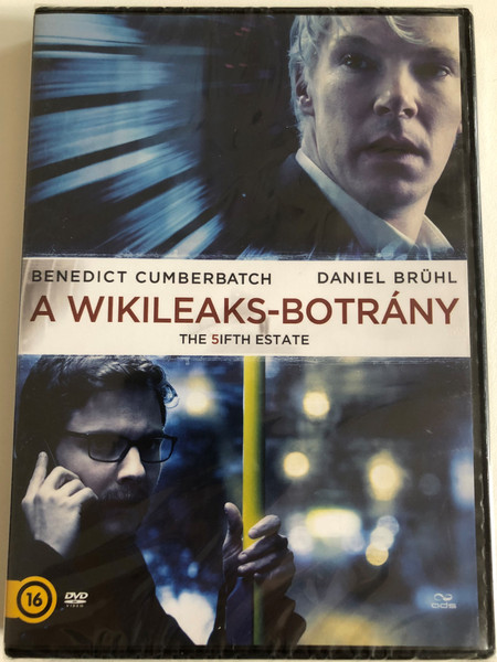 A WIKILEAKS-BOTRÁNY  THE 5IFTH ESTATE  BENEDICT CUMBERBATCH, DANIEL BRÜHL  ADS 01910  DVD Video (5996471001910)