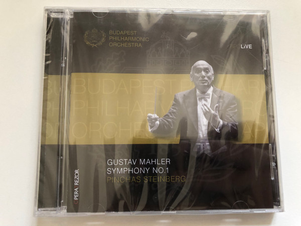 Gustav Mahler: Symphony No. 1 - Budapest Philharmonic Orchestra, Pinchas Steinberg / OperaTrezor Audio CD / MAO018