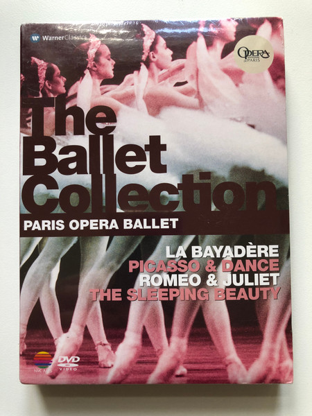 Paris Opera Ballet The Ballet Collection 4 DVD Set  ROMEO & JULIET - THE SLEEPING BEAUTY - The Blue Train - The Three-Cornered Hat and others  Record label Warner Classics 