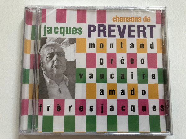 Chansons De Jacques Prévert - Montand, Greco, Vaucaire, Amado, Frères Jacques / Soldore Audio CD 2006 / SOL 676 