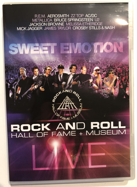 Rock And Roll Hall Of Fame + Museum Sweet Emotion  Live Recording  DVD Video (886978325792)