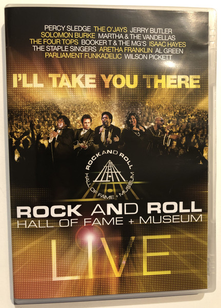 Rock And Roll Hall Of Fame + Museum I'll Take You There  Live Recording  DVD Video (886978326195)