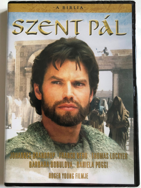 SZENT PÁL  A BIBLIA  JOHANNES BRANDRUP, FRANCO NERO, THOMAS LOCKYER, BARBARA BOBULOVA, DANIELA POGGI  ROGER YOUNG FILMJE  DVD Video (5999546332506)