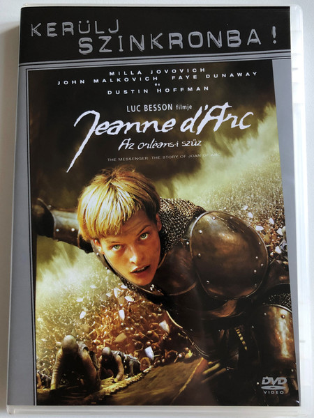 JEANNE D'ARC - AZ ORLÉANS-I SZŰZ  THE MESSENGER THE STORY OF JOAN OF ARC  KERÜLJ SZINKRONBA!  LUC BESSON filmje  DVD Video (5999048904935)