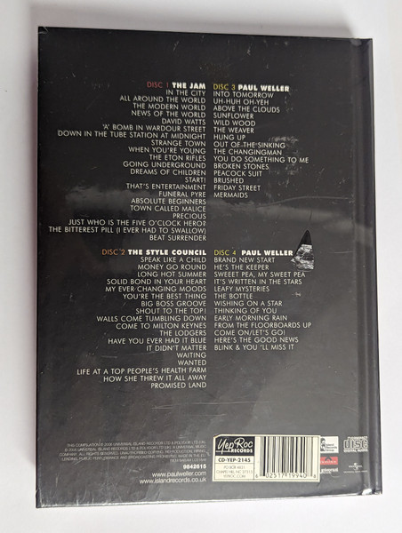 Weller: Hit Parade - The Jam, The Style Council, Paul Weller / The Complete Singles Collection Featuring 67 Hits / Polydor 4x Audio CD, Box Set 2006 / 9842615