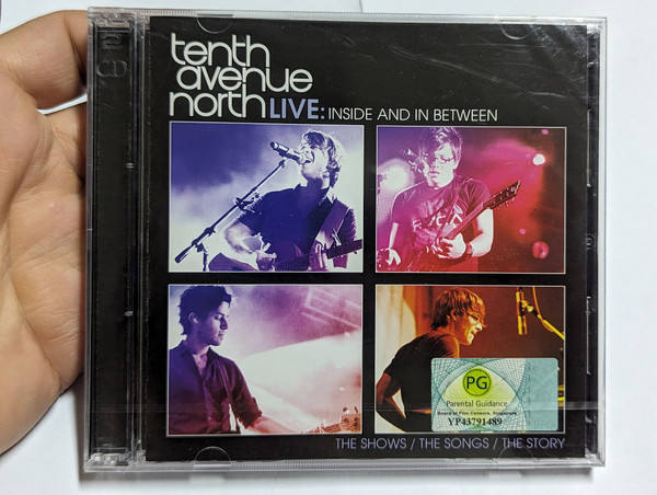 Tenth Avenue North – Live: Inside & In Between / The Shows; The Songs; The Story / Reunion Records Audio CD + DVD Video CD 2011 / 02341.0160.2