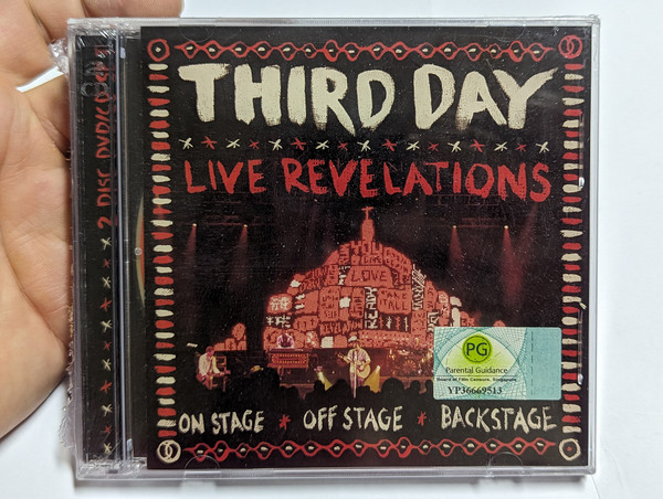 Third Day – Live Revelations / On Stage; Off Stage; Backstage / Essential Records Audio CD + DVD Video CD 2009 / 83061-0298-9