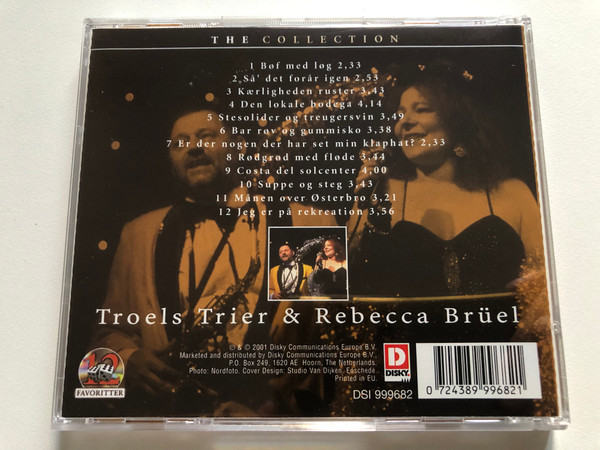 THE COLLECTION - Troels Trier & Rebecca Brüel  Bof med løg sa det forår igen. Jeg er på rekreation  Audio CD (0724389996821)