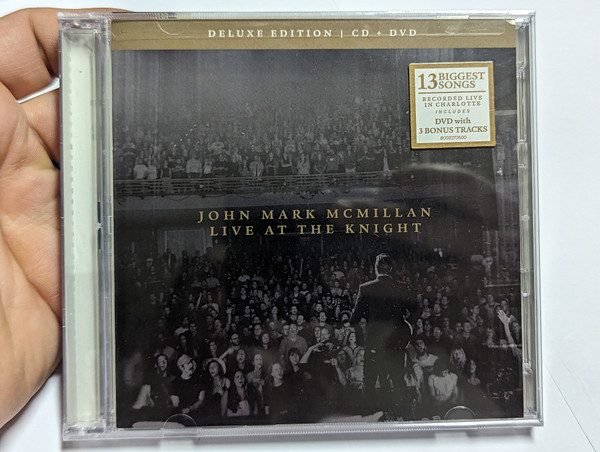 John Mark McMillan – Live At The Knight / 13 Biggest Songs. Recorded Live In Charlotte, Includes DVD With 3 Bonus Tracks / Jesus Culture Music Audio CD + DVD Video 2015 / B002373600