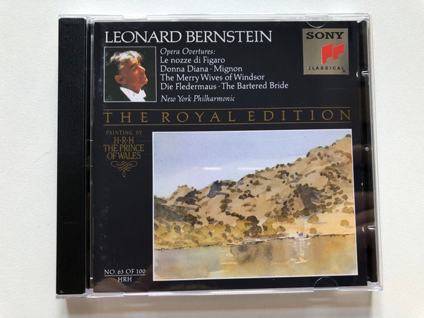 Opera Overtures - THE ROYAL EDITION  LEONARD BERNSTEIN  NO. 63 OF 100 HRH  SONY CLASSICAL  SMK 47601  Audio CD (5099704760124)