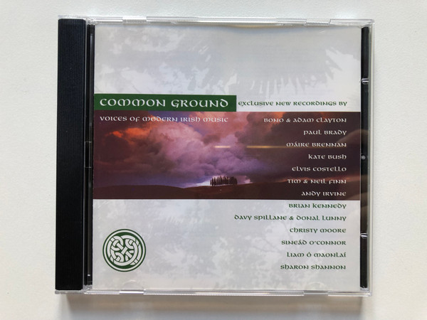 Common Ground: Voices Of Modern Irish Music - Exclusive New Recordings By Bono & Adam Clayton, Paul Brady, Maire Brennan, Kate Bush, Elvis Costello, Tim & Neil Finn, Andy Irvine, Brian Kennedy / EMI Premier Audio CD 1996 / 724383769124