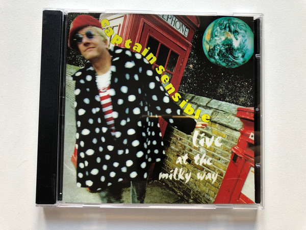 Captain Sensible – Live At The Milky Way / Griffin Music Audio CD 1995 / GCD-379-2