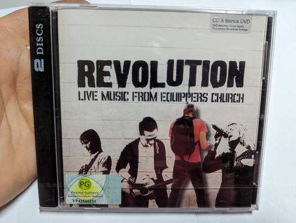 Revolution - Live Music From Equippers Church / Equippers Church Audio CD + DVD Video 2007 / EQM001