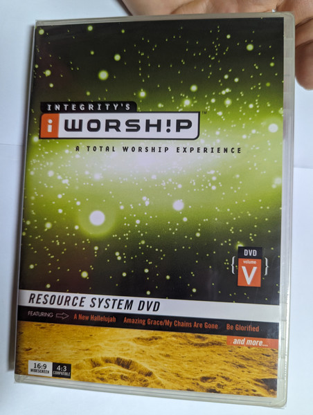 INTEGRITY'S iWORSHIP A TOTAL WORSHIP EXPERIENCE / DVD Volume V / POWERFUL, FULL-LENGTH SONG MOVIES / DESIGNED TO ENHANCE AND ENLIVEN ANY WORSHIP SERVICE / DVD (000768500910)