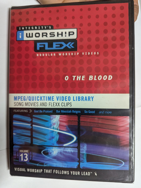 INTEGRITY'S iWORSH!P FLEX NODULAR WORSHIP VIDEOS / Volume 13 / O THE BLOOD / VISUAL WORSHIP THAT FOLLOWS YOUR LEAD / DVD (000768501016)