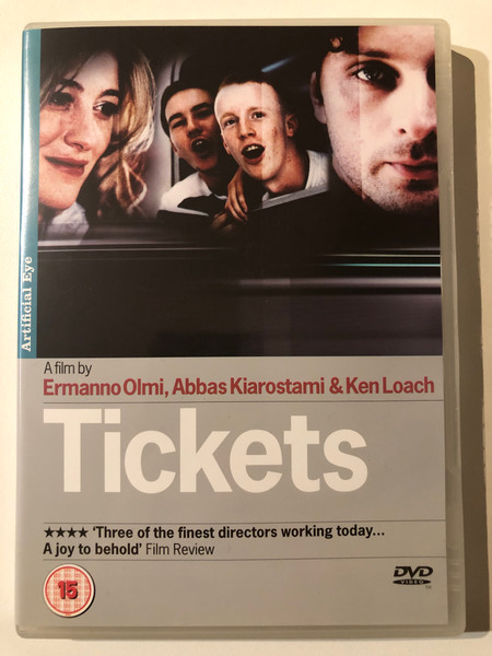 Tickets  A film by Ermanno Olmi, Abbas Kiarostami & Ken Loach  Artificial Eye  DVD Video (5021866311302)