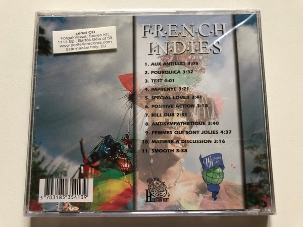 French Indies / See booklet for further details about the Frence Indies / Hérisson Vert Audio CD / 54106CD