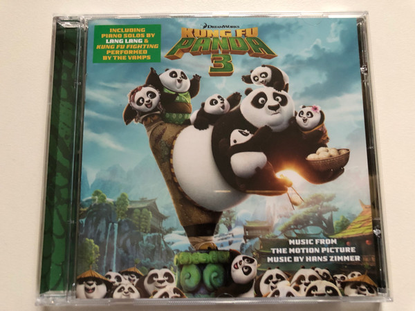 Kung Fu Panda 3 (Music From The Motion Picture, Music By Hans Zimmer) / Including Piano Solos By Lang Lang & Kung Fu Fighting Performed By The Vamps / Sony Classical Audio CD 2016 / 88875182862