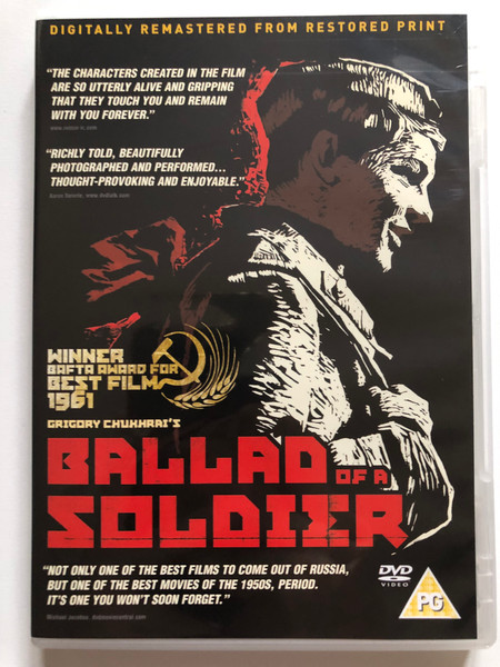 Ballad Of A Soldier  GRIGORY CHUHHRAI'S  DIGITALLY REMASTERED FROM RESTORED PRINT  DVD Video (5035017010426)