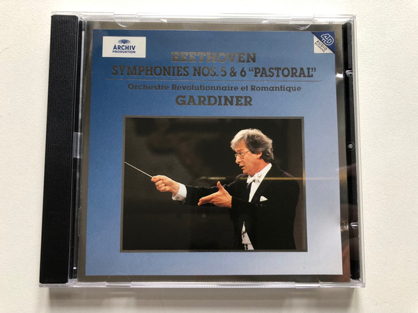 Beethoven: Orchestre Révolutionnaire Et Romantique, Gardiner / Archiv Produktion Audio CD 1994 Stereo / 447 062-2