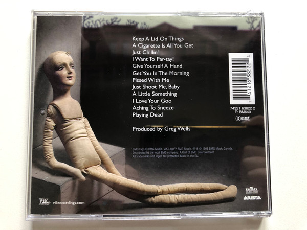Crash Test Dummies – Give Yourself A Hand / Vik Recordings Audio CD 1998 / 74321 63822 2 