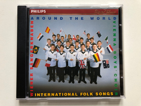 Vienna Boys' Choir – Around The World (International Folk Songs) / Philips Audio CD 1993 / 438 208-2 (028943820820)
