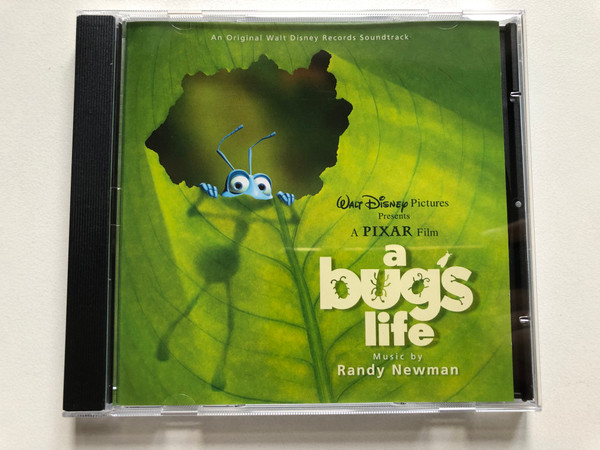 A Bug's Life - Music By Randy Newman (An Original Walt Disney Records Soundtrack) / Walt Disney Pictures Presents A Pixar Film) / Walt Disney Records Audio CD 1998 / 0106342DNY