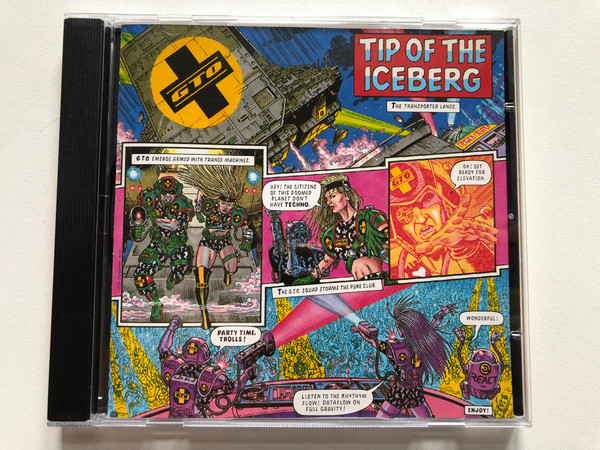 GTO – Tip Of The Iceberg / React Audio CD 1993 / REACT CD 28