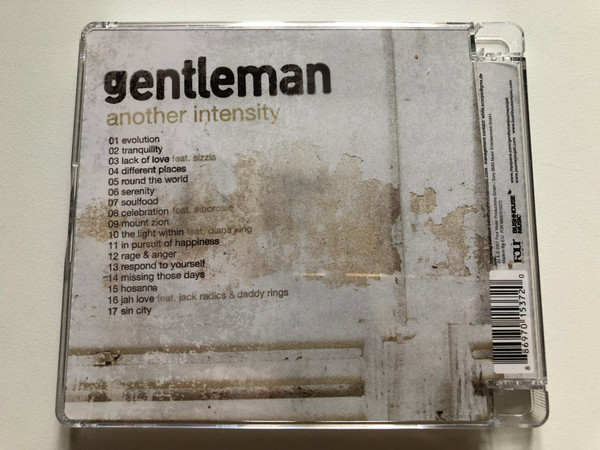 Gentleman – Another Intensity / Four Music Audio CD 2007 / 88697015372