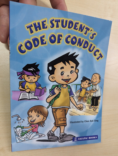 The Student's Code of Conduct  Illustrated by Chan Kok Seng  Asiapac Books  Paperback (9789812294845)