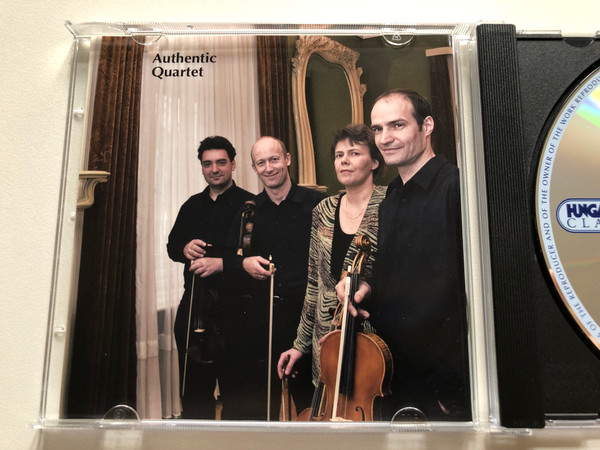 Joseph Wölfl: The String Quartets Op. 4 - Authentic Quartet on period instruments / Hungaroton Classic Audio CD 2008 Stereo / HCD 32580