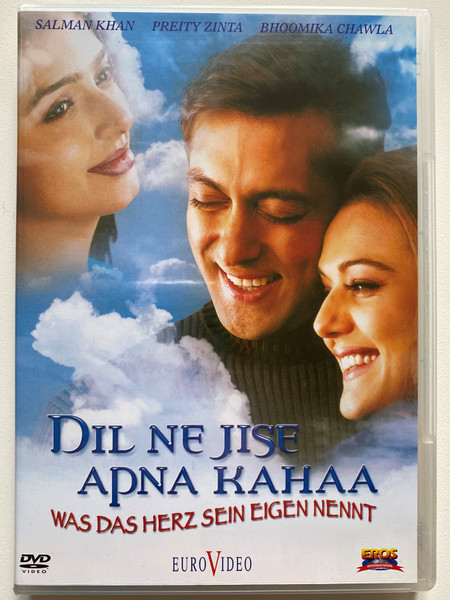Dil Ne Jise Apna Kahaa  WAS DAS HERZ SEIN EIGEN NENNT  SALMAN KHAN, PREITY ZINTA, BHOOMIKA CHAWLA  EURO VIDEO  DVD Video (4009750270042)