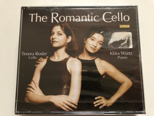 Timora Rosler (cello), Klára Würtz (piano) – The Romantic Cello / Brilliant Classics 2x Audio CD 2001 / 99758