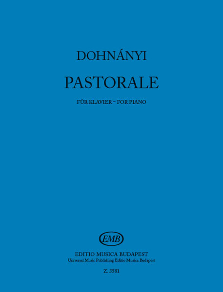 Dohnányi Ernő Pastorale  Hungarian Christmas-Song  sheet music (9790080035818)