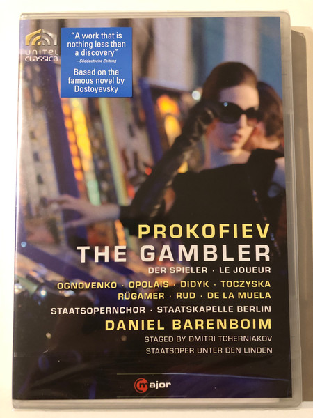 Prokofiev: Gambler [Blu-ray] [Import] Prokofiev:the Gambler [BLU