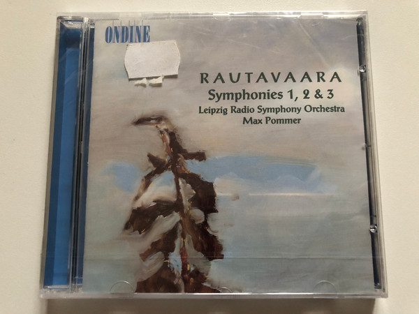 Rautavaara: Symphonies Nos 1, 2 & 3 - Leipzig Radio Symphony Orchestra, Max Pommer / Ondine Audio CD 1997 / ODE 740-2