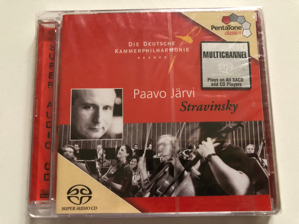 Paavo Järvi: Stravinsky - Die Deutsche Kammerphilharmonie Bremen / PentaTone classics Hybrid Disc 2003 Stereo / PTC 5186 046 