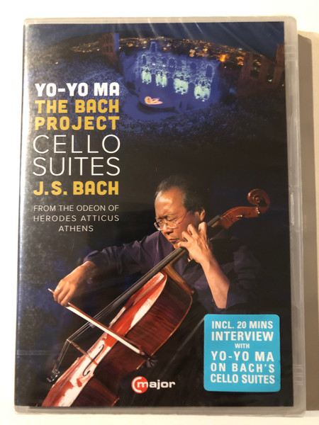 YO-YO MA - THE BACH PROJECT / CELLO SUITES - J.S. BACH / FROM THE ODEON OF HERODES ATTICUS ATHENS / major / DVD Video (814337015442)