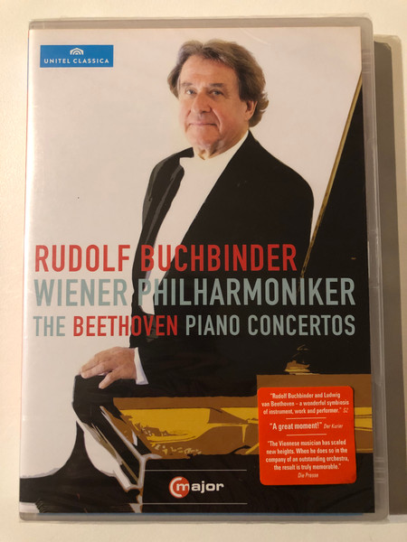 RUDOLF BUCHBINDER - WIENER PHILHARMONIKER / THE BEETHOVEN PIANO CONCERTOS / UNITEL CLASSICA / major / DVD Video (814337010881)