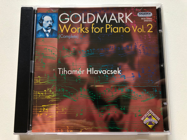 Goldmark: Works For Piano Vol. 2 (Complete) - Tihamér Hlavacsek / Hungaroton Classic Audio CD 2007 Stereo / HCD 32493