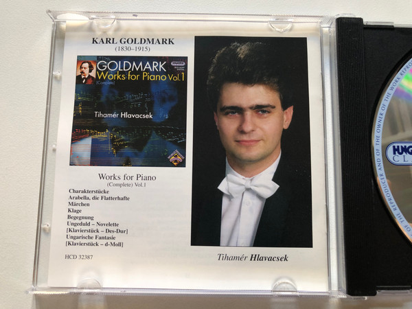 Goldmark: Works For Piano Vol. 2 (Complete) - Tihamér Hlavacsek / Hungaroton Classic Audio CD 2007 Stereo / HCD 32493