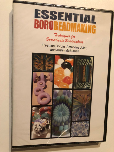 ESSENTIAL BOROBEADMAKING / Techniques for Borosilicate Beadmaking / Freeman Corbin, Amandus Jalof, and Justin McBurnett / DVD Video