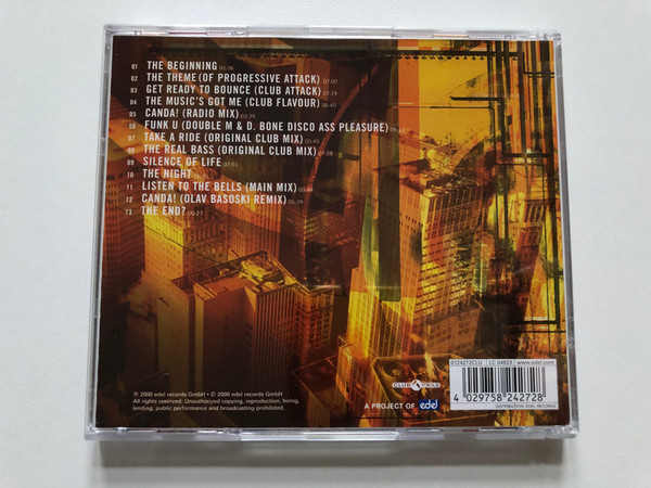 Brooklyn Bounce – The Progressive Years / Club Tools Audio CD 2000 / 0124272CLU